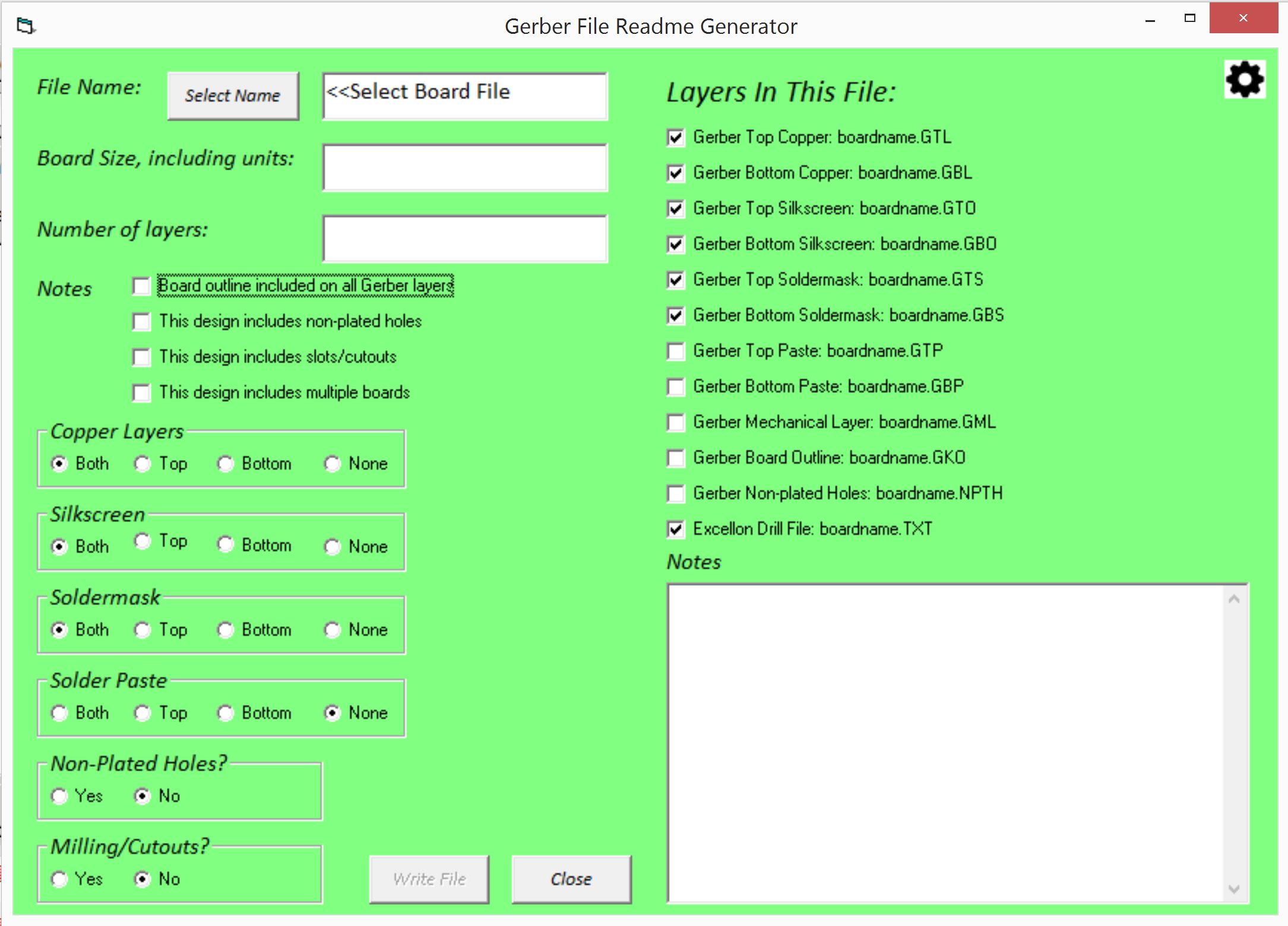 Data format - mypcbstore