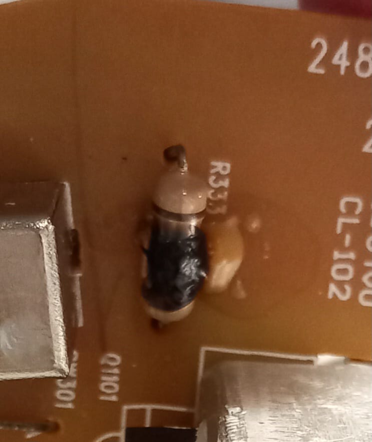 burnt resistor on audio board.jpg