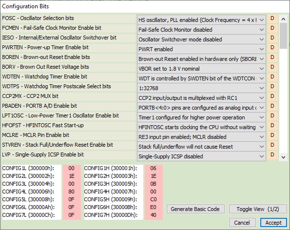 Config 18F46K20.JPG