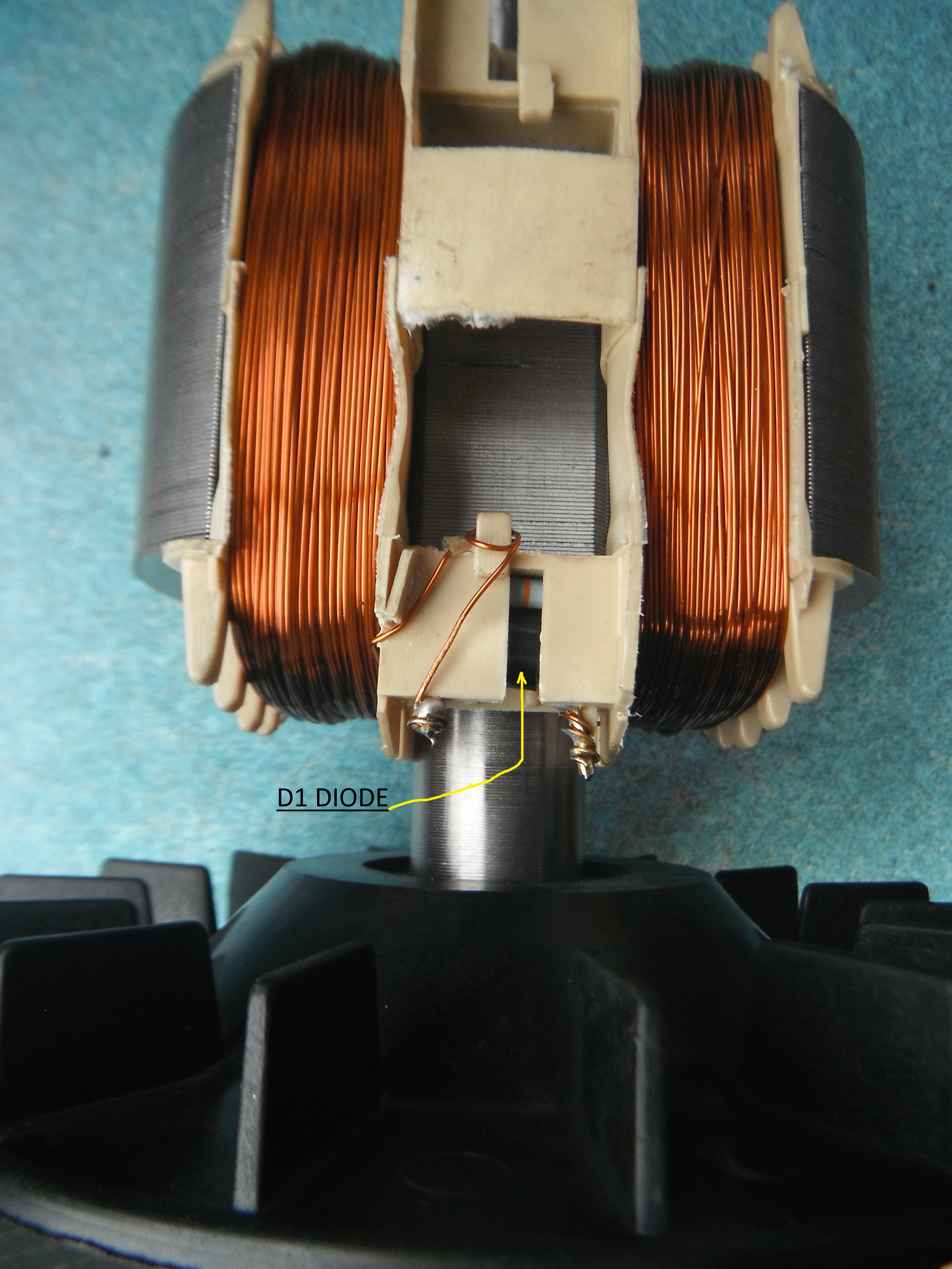 GMC ROTOR & D1 DIODE..JPG