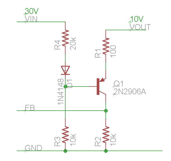 scaling or voltate divider step down using LM2596? | Electronics Forum ...