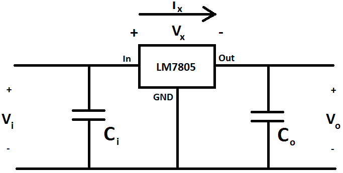 Lm7805 характеристики схема подключения