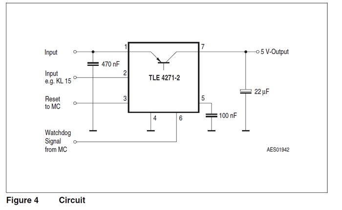 Tle4275 схема включения